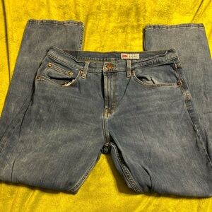Wrangler Slim Straight Jeans Sz 33 x 30